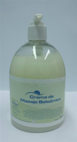 CREMA DE MASAJE BALSÁMICO 500 ML