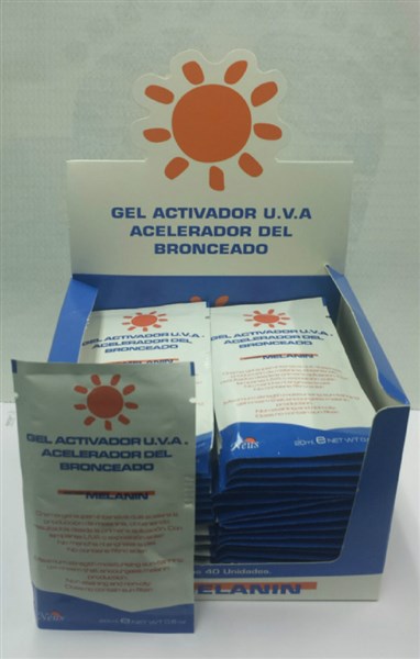 SOBRES ACTIVADORES DEL BRONCEADO SOL Y SOLARIUM